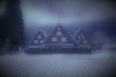 田舎の冬景色２