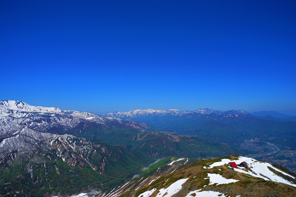 八方尾根より１