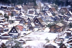 白川郷ミニチュア