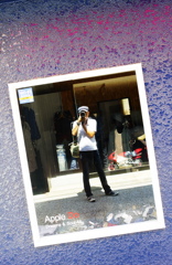 ショウウインドウ自撮り