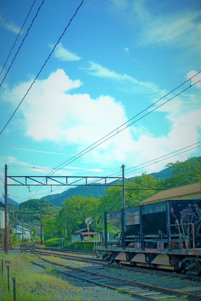 大井川鉄道　家山駅２