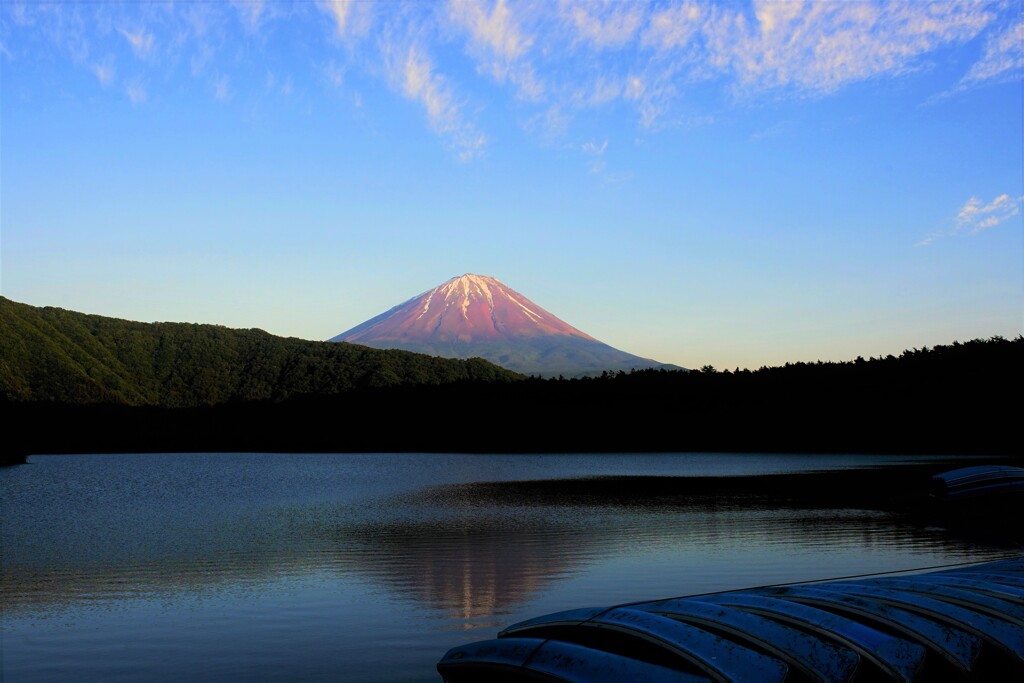 梅雨の晴れ間の夕刻に１
