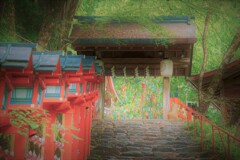 夏の貴船神社３