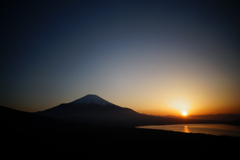 たそがれのシルエット