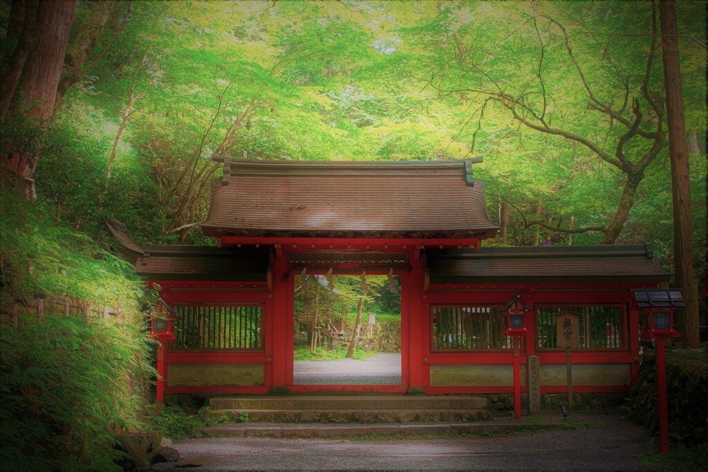 夏の貴船神社４