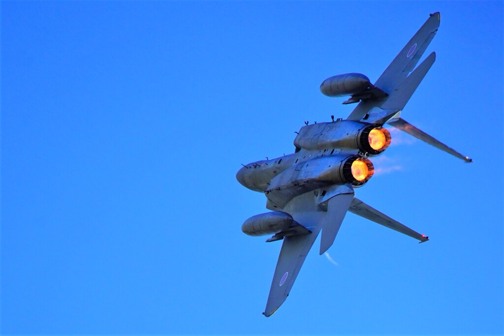 エアフェスタ浜松　F-１５　アフタ－バ－ナ－