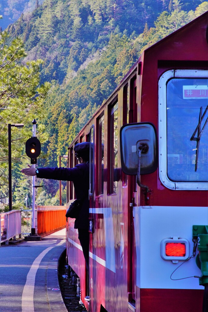 南アルプスあぷとライン（出発進行！）