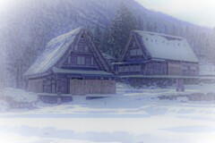 田舎の冬景色１