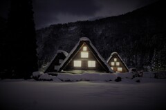 田舎の冬景色３