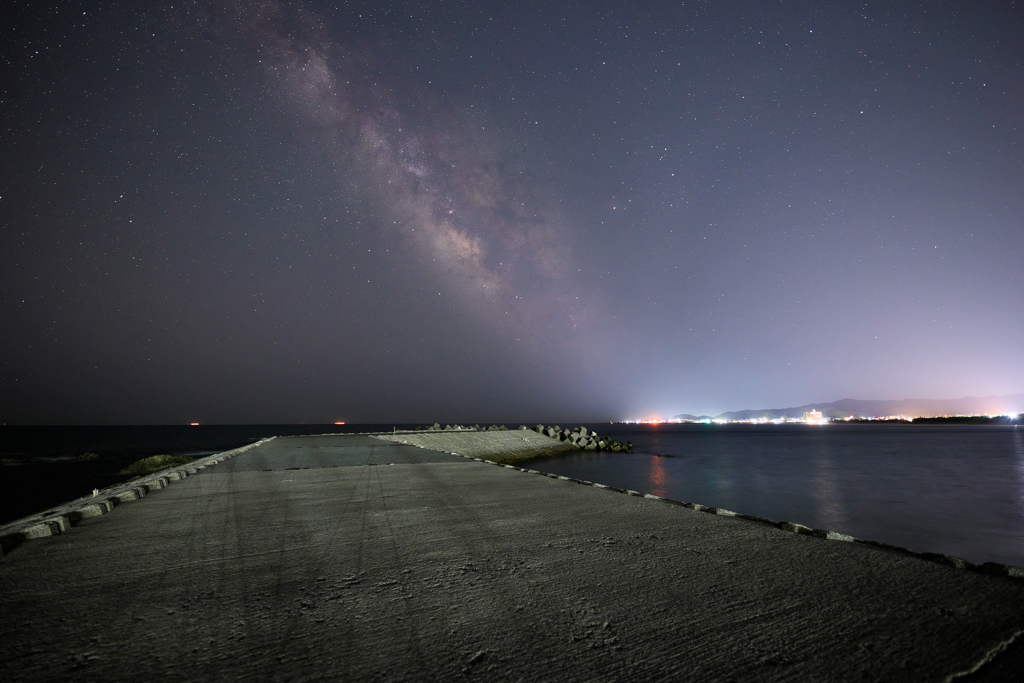 瀬戸浜海水浴場天の川2