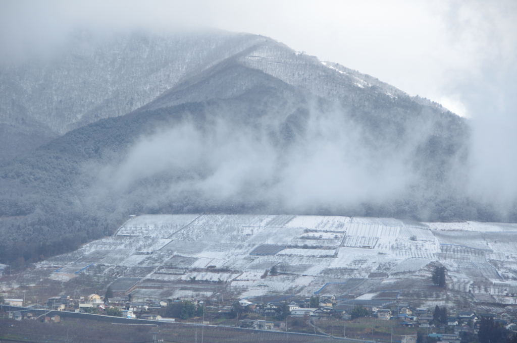 長野　雪景色