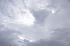 雨上がりの空