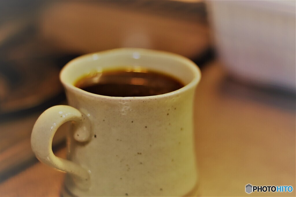 挽きたてコーヒー