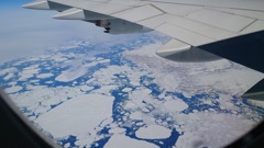 2022年6月グリーンランド上空