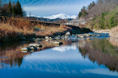 小川は流れる