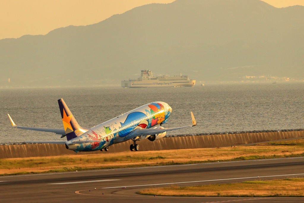 マジックアワーイン神戸空港