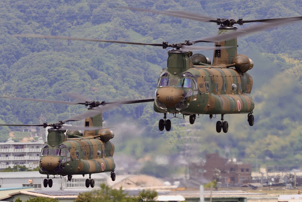 八尾駐屯地にて、キャリアーフォーメーション