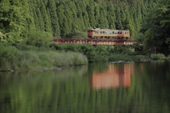 上市川橋梁にて1