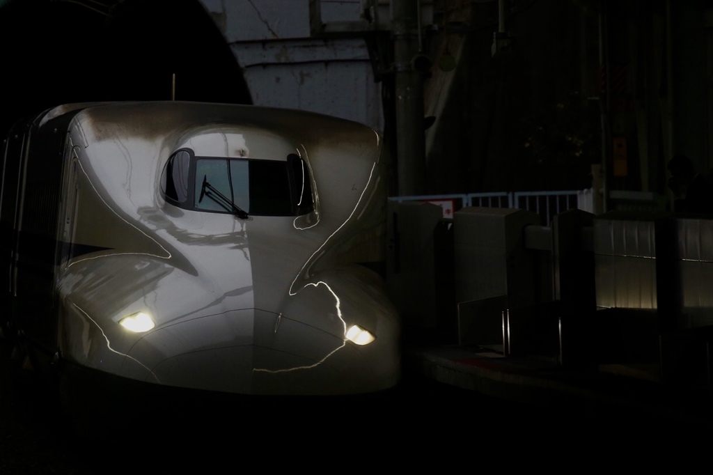 電車が近づいて参ります。