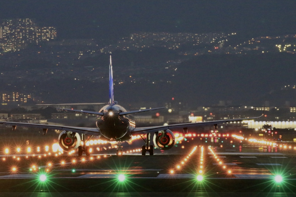 伊丹空港夜景1