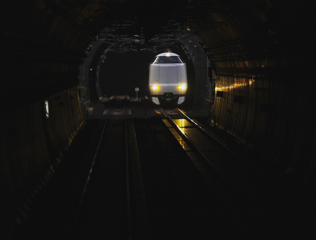 保津峡駅にて