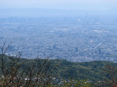 六甲山最高峰からの眺め
