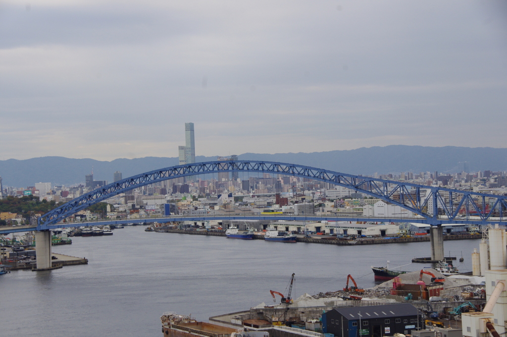 千歳橋とあべのハルカス