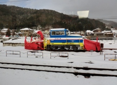 除雪用軌道モーターカー