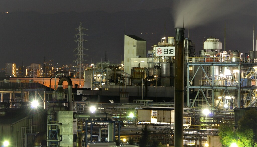 尼崎市の工場夜景