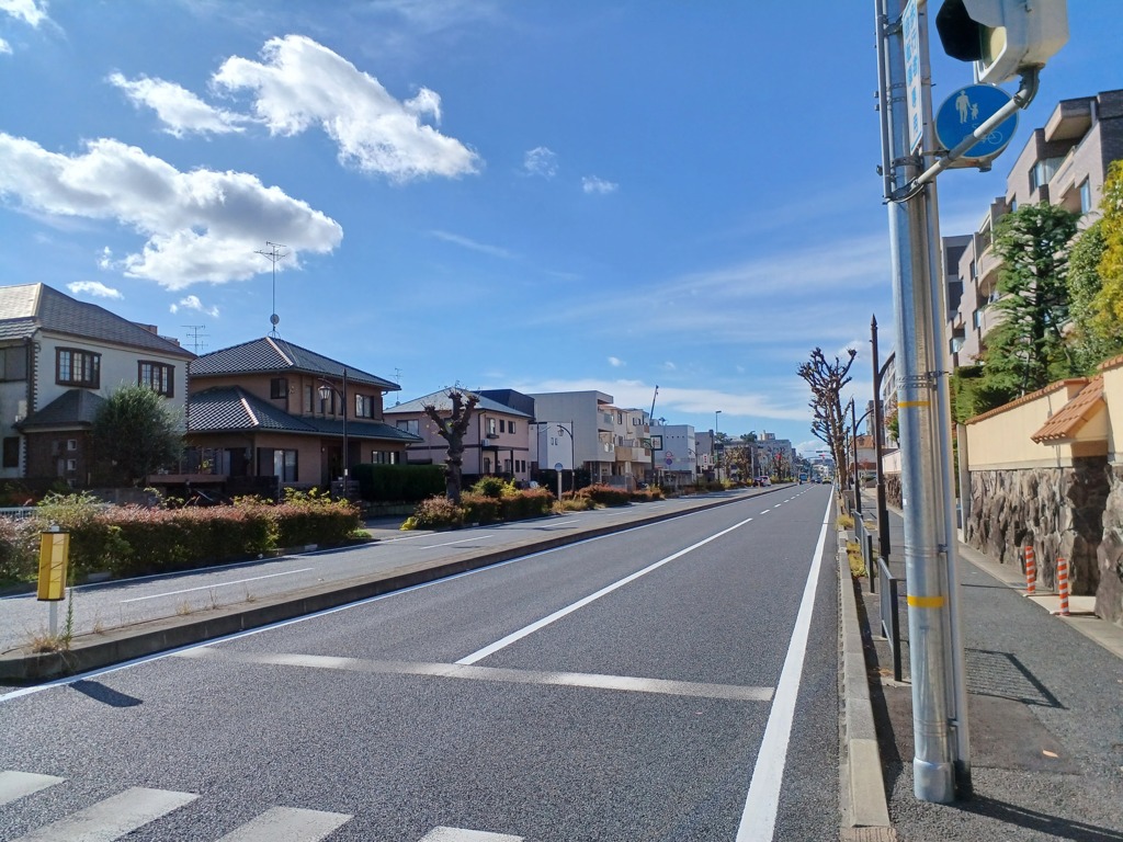 電柱のない街並み