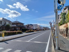 電柱のない街並み
