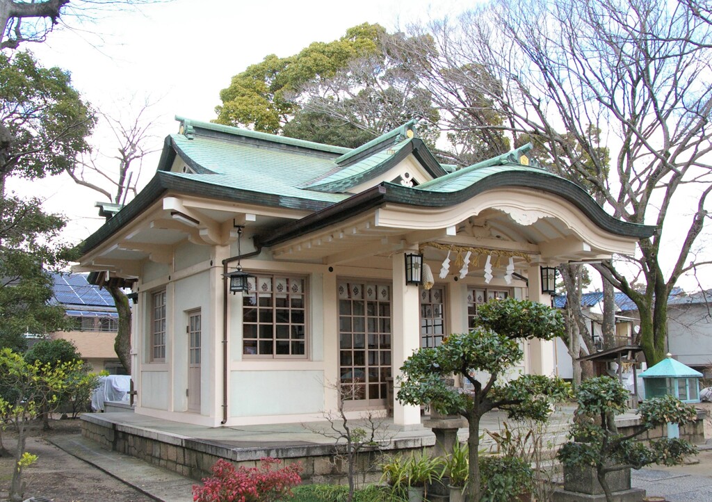 白姫山神社さんの本殿