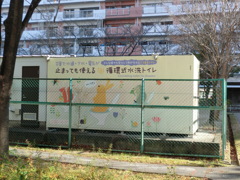 ハイテクなトイレ