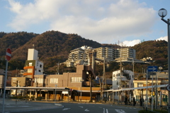 箕面の駅前