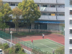 団地の中のウィンブルドン