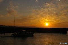 太陽①　朝日