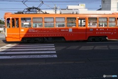 かぼちゃ色②　電車