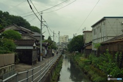 小川のみえる風景