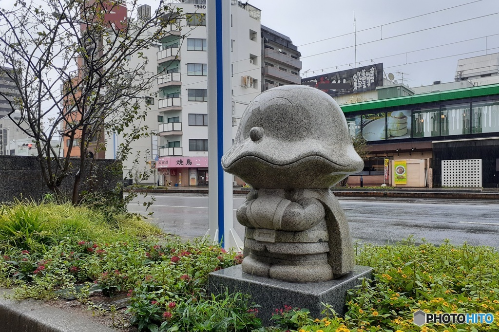 雨の日の②　カレーパンマン