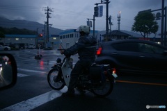 雨の日のお出かけ②　ランドセル