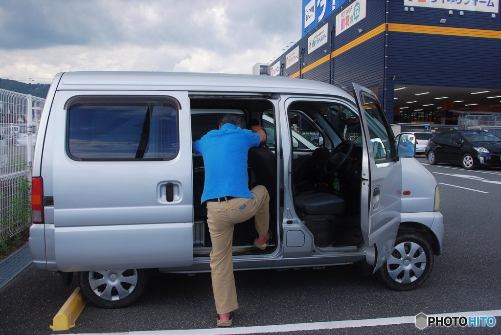 おじさんの車②　エブリイ