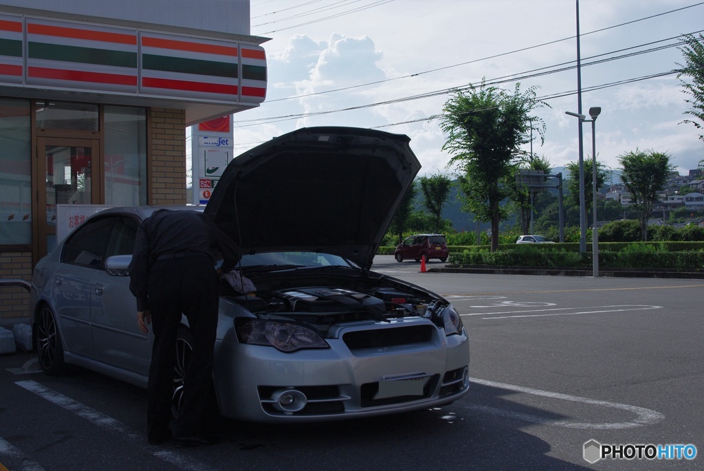 洗車③　ふきふき