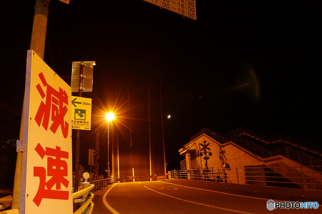 かぼちゃ色の②　道路