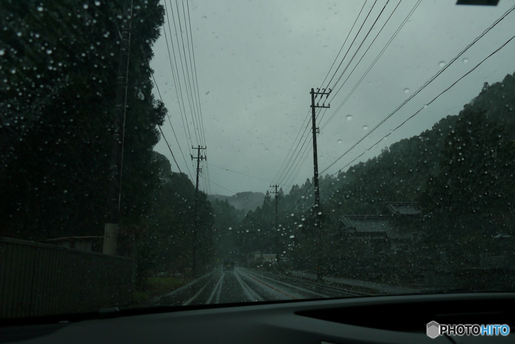 雨の日①　ずーっと