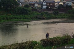早朝の景色