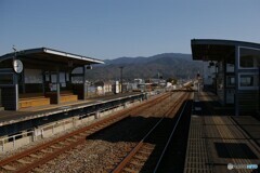 田野駅②　ホーム