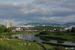 橋の見える景色①