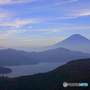 箱根　芦ノ湖と富士山