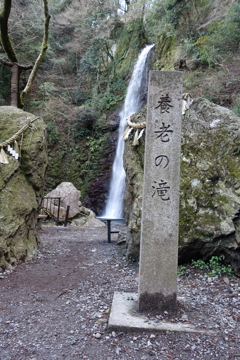 養老の滝、彼女目線カメラ