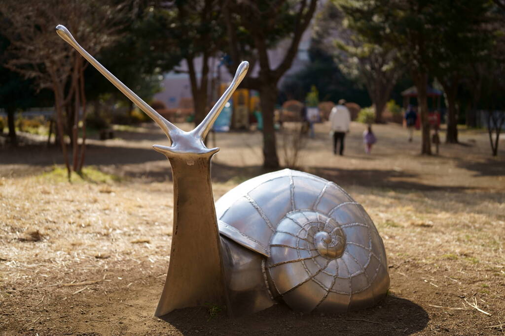 公園のデンデン